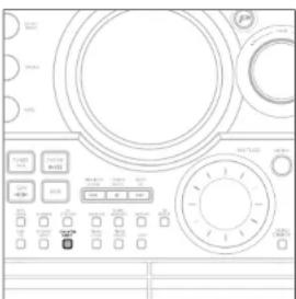 Technical diagram of a control panel with labeled buttons and gauges, showing various function keys and indicators.