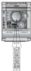 SAMSUNG MAX-KJ730 - Range of Operation of the Remote Control - 1