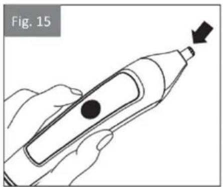 Izzy PG-1050 - Attaching/detaching the nose/ear/eyebrow trimmer (6) - 1