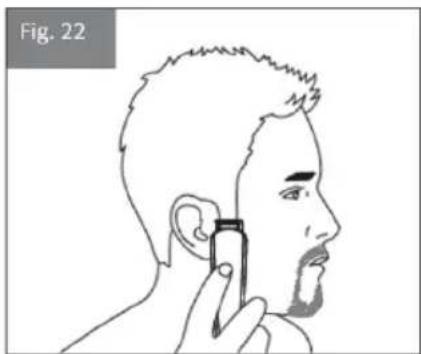 Izzy PG-1050 - Facial trimming with precision trimmer (without cutting guide) - 2