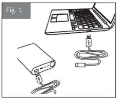 Izzy PG-1050 - Charging the Device - 1