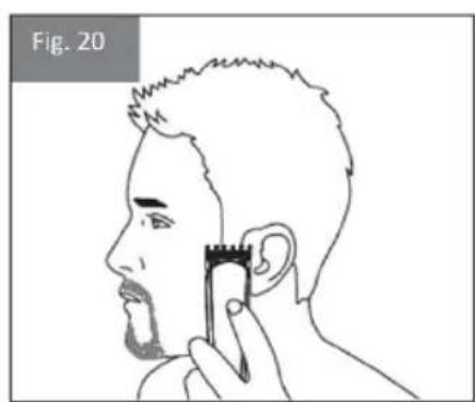 Izzy PG-1050 - Facial trimming with precision trimmer &amp; cutting guide - 2