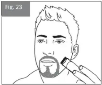 Izzy PG-1050 - Shaving with the micro-shaver - 1
