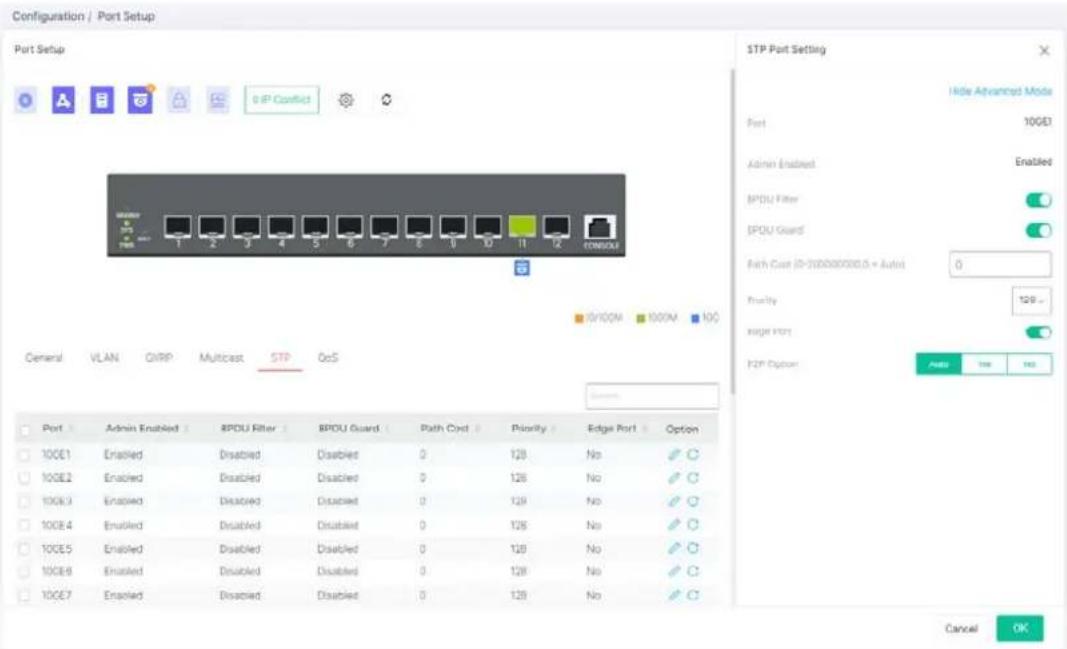 Configuration / Port Setup Port Setup 8 IP Conflict STP Port Setting Hide Advanced Mode Port 10GE1 Admin Enabled Enabled BPOU Filter BPOU Guard Patch Cost (0-300000000.0 + Auto) 0 Priority 129... wage Port F2P Option PAGE TIP TIS General VLAN QWRP Multicast STP QoS Port Admin Enabled BPOU Filter BPOU Guard Path Cost Priority Edge Port Option 10GE1 Enabled Disabled Disabled 0 128 No ○○○○○○○○○○○○○○○○○○○○○○○○○○○○○○○○○○○○○○○○○○○○○○○○○○○○○○○○○○○○○○○○○○○○○○○○○○○○○○○○○○○○○○○○○○○○○○○○○○○○ 10GE2 Enabled Disabled Disabled 0 128 No ○○○○○○○○○○○○○○○○○○○○○○○○○○○○○○○○○○○○○○○○○○ 10GE3 Enabled Disabled Disabled 0 128 No ●●●●●●●●●●●●●●●●●●●●●●●●●●●●●●●●●●●●●●●●●●●●●●●●●●●●●●●●●●●●●●●●●●●●●●●●●●●●●●●● 10GE4 Enabled Disabled Disabled 0 128 No ●●●●●●●●●●●●●●●●●●●●●●●●●●●●●●●●●●●●●●●●●●●●●●●●●●●●●●●●●●●●●●●●●●● ● 10GE5 Enabled Disabled Disabled 0 128 No ■■■■□□□□□□□□□□□□□□□□□□□□□□□□□□□□□□□□□□□□□□□□□□□□□□□□□□□□□□□□□□□□□□□□□□□□□□□□□□□□□□□□□□□□□□□□□□□□□□□□□□□□ □ □ □ □ □ □ □ □ □ □ □ □ □ □ □ □ □ □ □ □ □ □ □ □ □ □ □ □ □ □ □ □ □ □ □ □ □ □ □ □ □ □ □ □ □ □ □ □ □ □ ▢ □ □ □ □ □ □ □ □ □ □ □ □ □ □ □ □ □ □ □ □ □ □ □ □ □ □ □ □ □ □ □ □ □ □ □ □ □ □ □ □ □ □ □ □ □ □ □ □ □ ▲Cancel OK