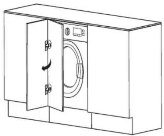 Caple WMI3007 - PREPARATION AND ASSEMBLY OF THE DOOR - 2