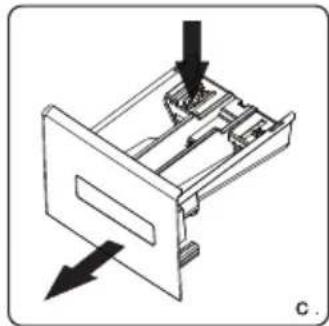 TCL FF0824WA5 - ■ Clean detergent drawer - 3