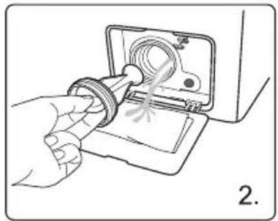 TCL FF0824WA5 - ■ Clean the drain pump - 4
