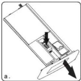 TCL FF0824WA5 - ■ Clean detergent drawer - 1