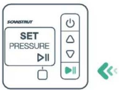 SONSTRUT SET PRESSURE ▶II