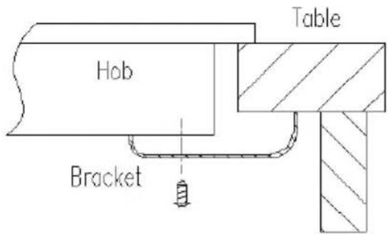 Hob Bracket Table