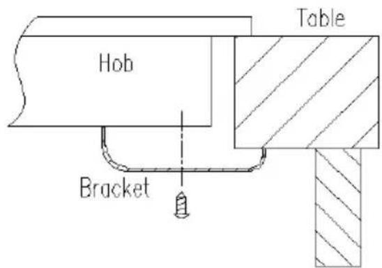 Hob Bracket Table