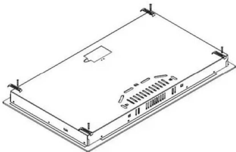 Cookology CET901 - Locating the fixing brackets - 3