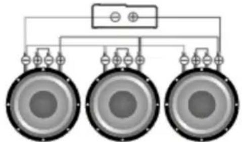 Deaf Bonce Machete MFA-4.80 - Subwoofers in series, coils in parallel - 5
