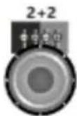Deaf Bonce Machete MFA-4.80 - Voice coils 1+1,2+2,4+4 Ohm - 2