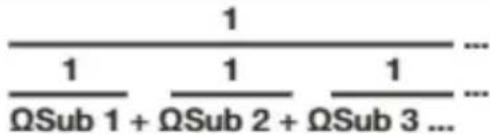 1 1 Sub 1 + 1 Sub 2 + 1 Sub 3\cdots