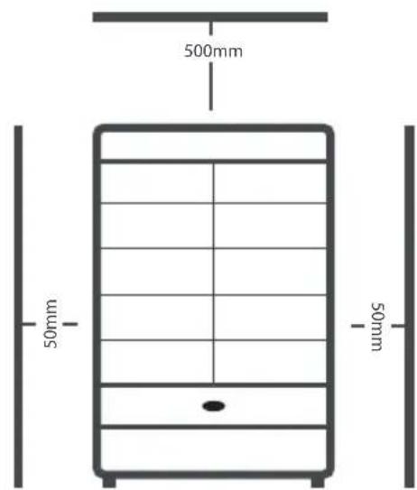 500mm 50mm 50mm