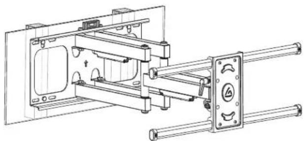 Gabor FSM-X - Attaching the Wall Bracket to Wooden Studs (cont.) - 3