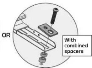 OR With combined spacers