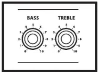 BASS TREBLE