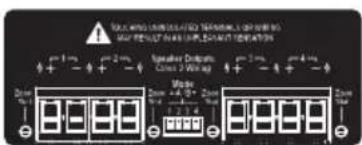 SULFING UNLIMITED TERMINALS ON VOLTAGE MAX RESULT MAXIMUM EXAMETER Speaker Designator Cath 3 Wiring Mode 200-4.5V 1.2.3.4 200-4.5V 1.2.3.4 200-4.5V 1.2.3.4