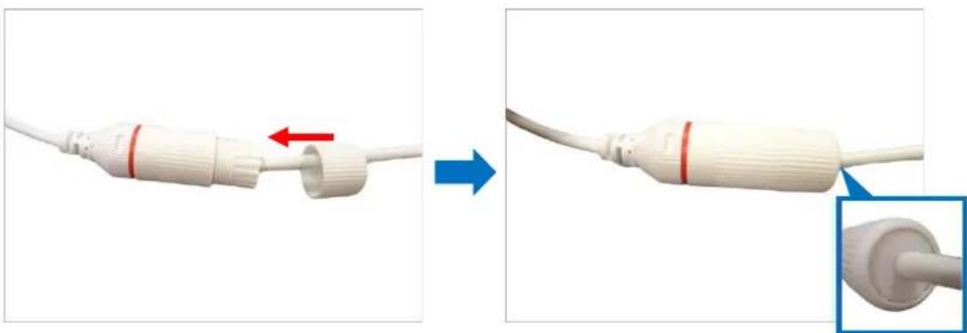 ACTi A76 - Using the Cable Gland - 9