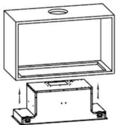 Cookology BUGL900WH/A+ - Put the hood into the - 3