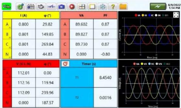 Megger PMM-2 - Split waveform mode - 1