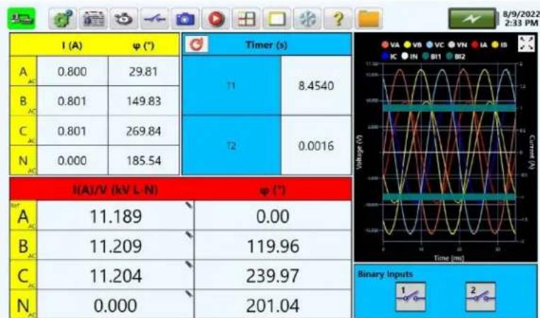 Megger PMM-2 - Voltage channel external CT settings - 1