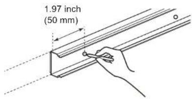 1.97 inch (50 mm)