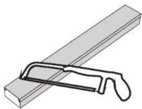 Mount-It! MI-7285 - Optional: Cut the Straight Channel as Needed - 1