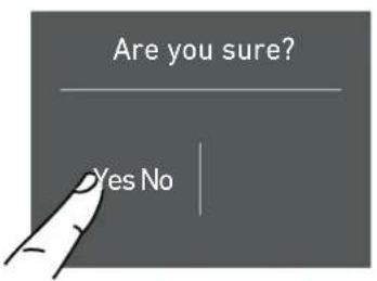 Are you sure? Yes No