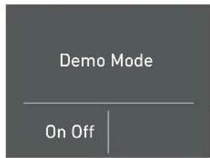 Demo Mode On Off