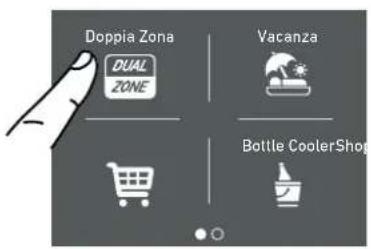 Doppia Zona DUAL ZONE Vacanza Bottle CoolerShop