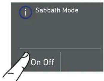 i Sabbath Mode On Off