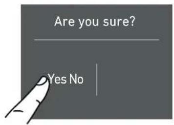 Are you sure? Yes No