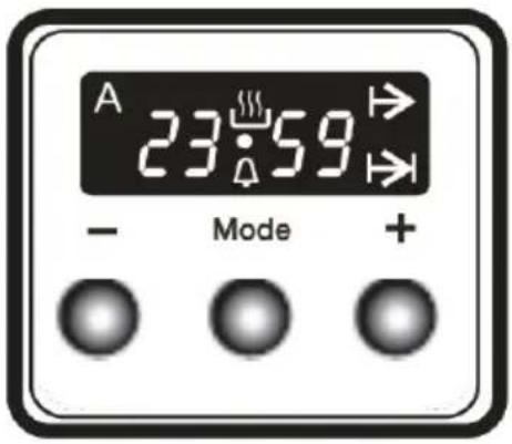 A 23:59 - Mode +
