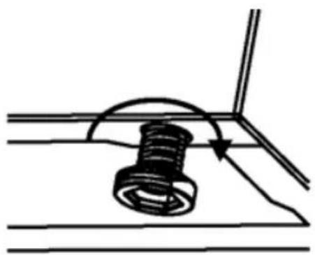 RUSSELL HOBBS RH60EDOEH6001 - Adjusting the Feet: - 1