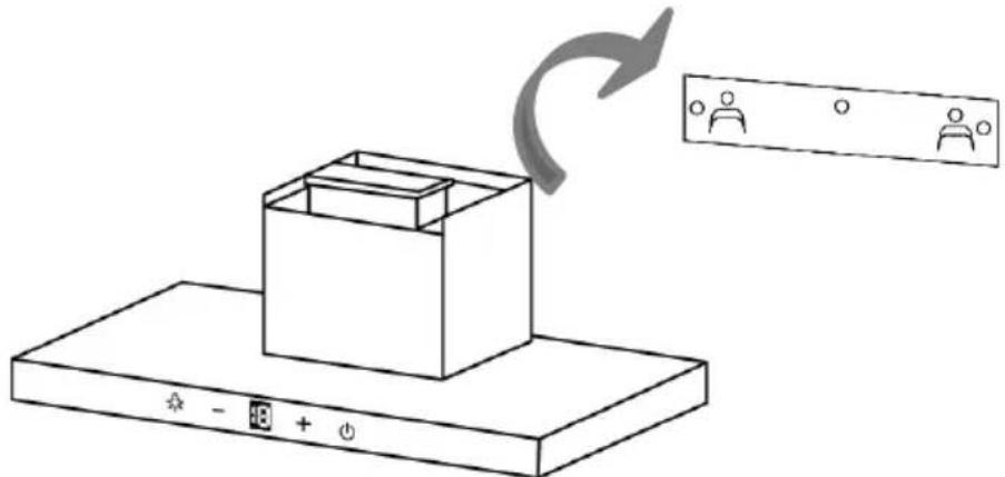 Diagram showing a box with a rotating arrow and a control panel with icons, illustrating a process or system change.