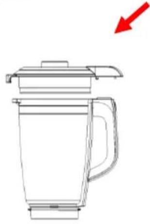 VOX TM 9009 - Note: never use boiling liquids or run the appliance empty. - 1