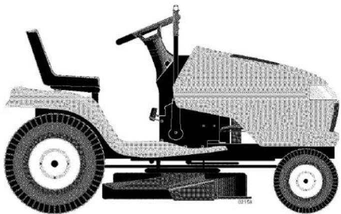 Craftsman 917.275680 - LAWN TRACTOR - 1
