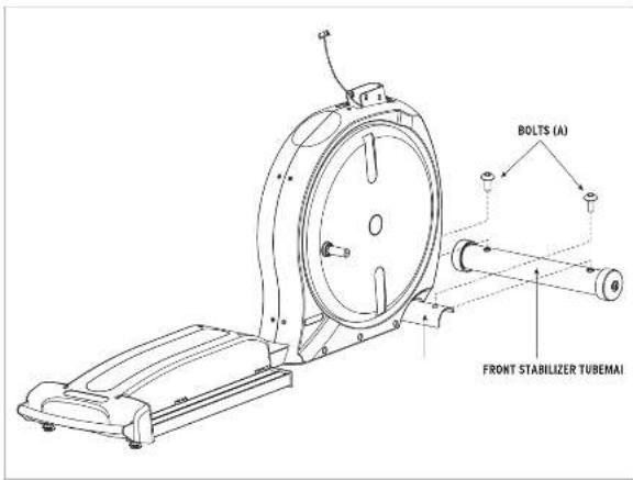 BOLTS (A) FRONT STABILIZER TUBEMAI