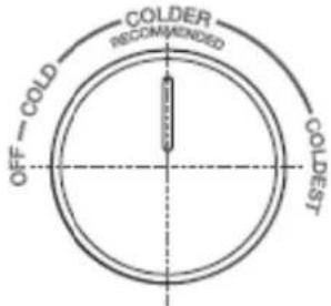Heinner HCNF-HM293XE++ - Recomandări privind setarea temperaturii - 4