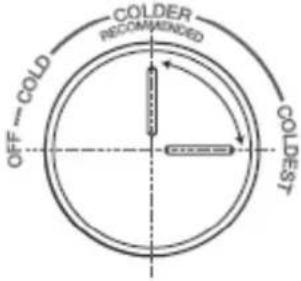 Heinner HCNF-HM293XE++ - Temperature setting recommendation - 6