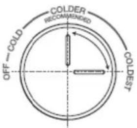 Heinner HCNF-HM293XE++ - Temperature setting recommendation - 2