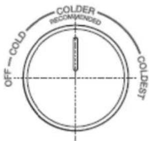 Heinner HCNF-HM293XE++ - Temperature setting recommendation - 4
