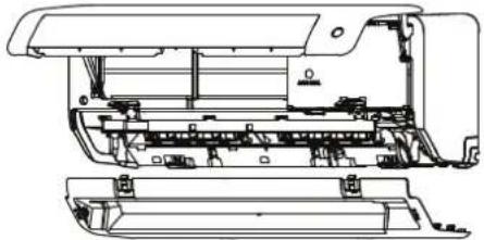 Daizuki DXMH18E426-20 - ALL WIRING MUST BE PERFORMED STRICTLY IN ACCORDANCE WITH THE WIRING DIAGRAM LOCATED ON THE BACK OF THE INDOOR UNIT'S FRONT PANEL. - 1