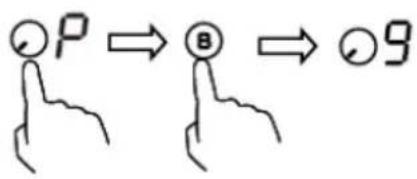 P → B → 9