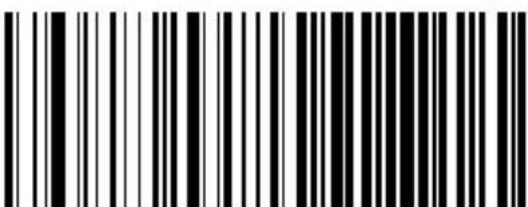 Black and white barcode image with vertical lines and a small number '1' at the bottom right.