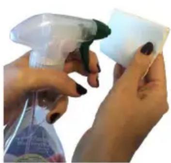 Wasp WDI9600 - Cleaning enclosure and window surfaces - 1