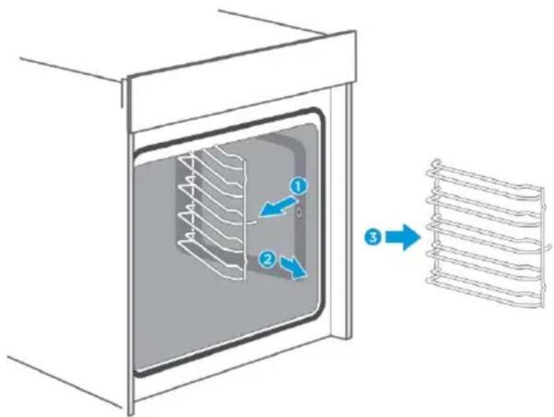 Diagram showing a cooling unit with labeled components and a corresponding schematic of the coiled structure.